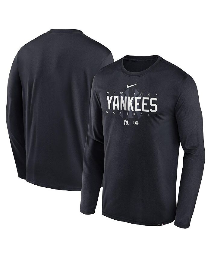 Nike Heathered Gray New York Yankees Team Men's T-Shirt Size: Large