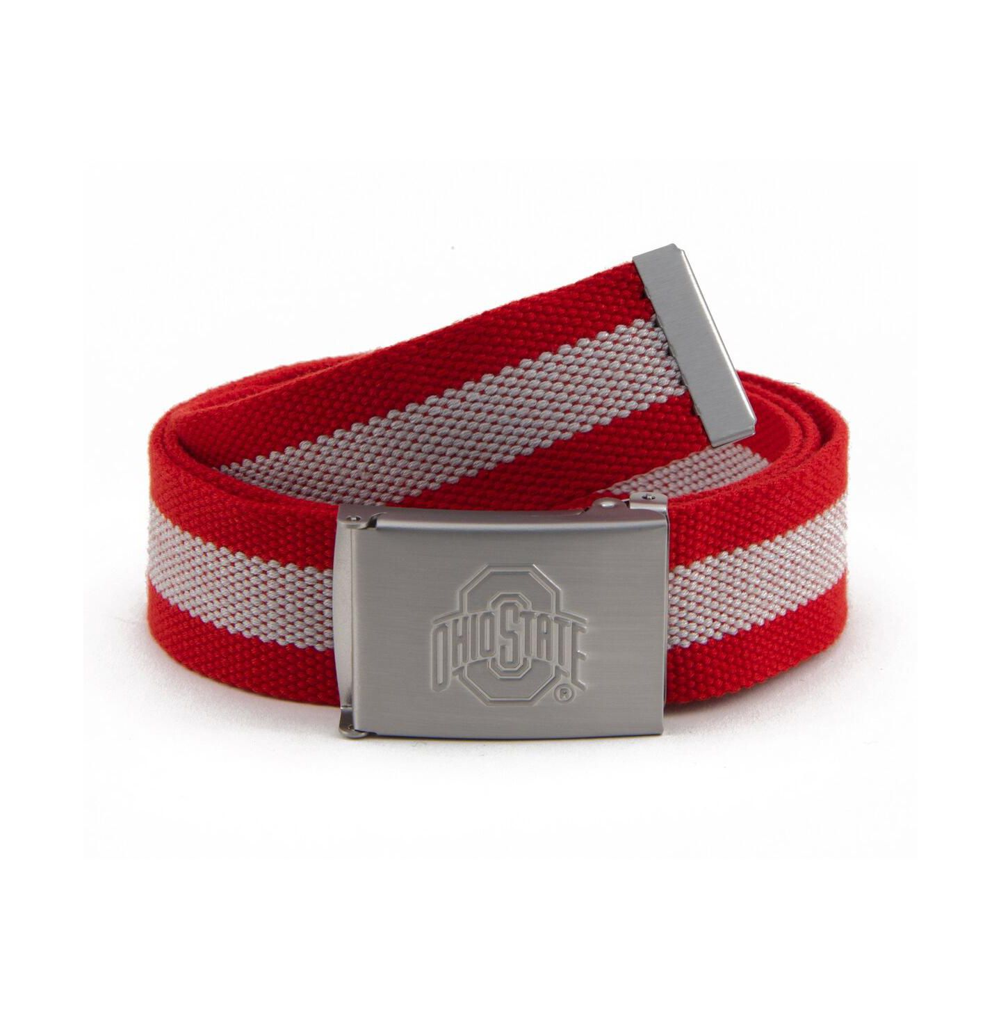 Мужской ремень Eagles Wings Ohio State Buckeyes Fabric Belt — фото 1