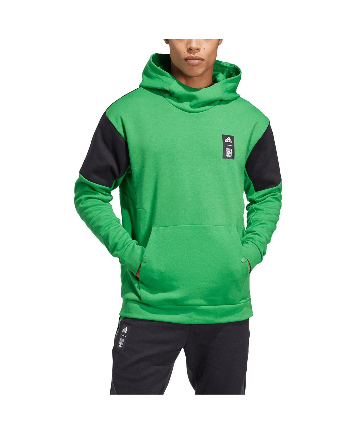 Adidas Originals Men's Adidas Green Austin Fc 2023 Player Travel Pullover Hoodie