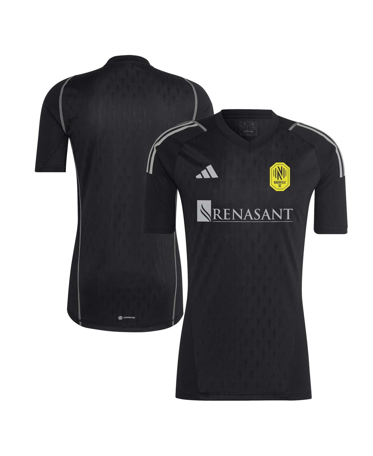 Men's adidasNashville Sc 2023 Replica Goalkeeper Jersey - Black