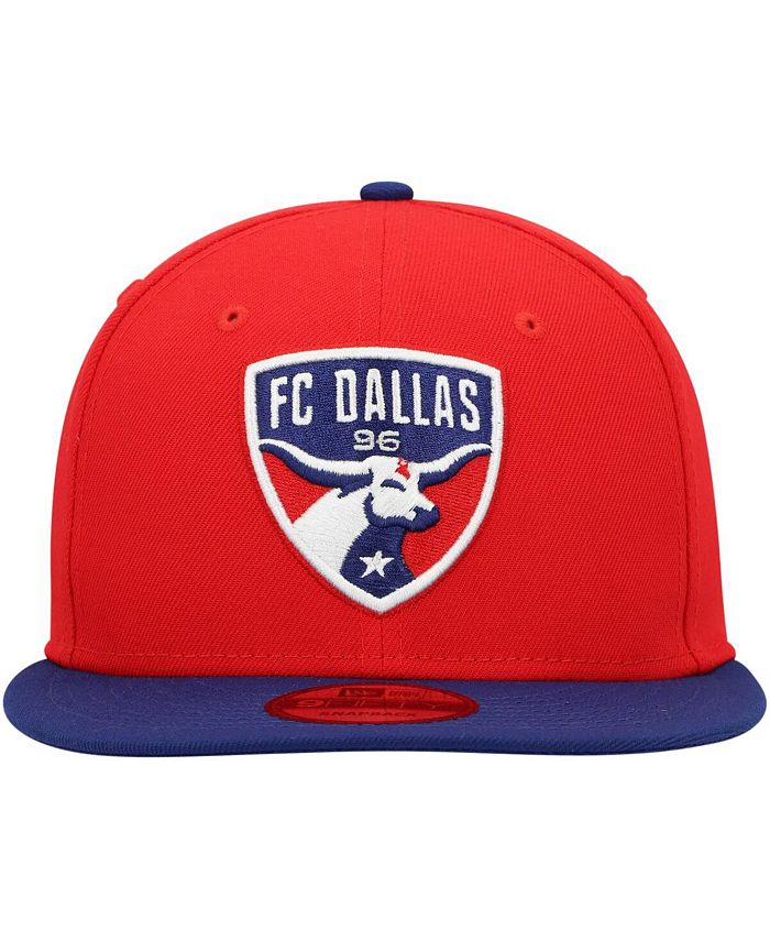 New Era Men's Red, Blue FC Dallas TwoTone 9FIFTY Snapback Hat Macy's