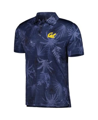 Men's Navy Cal Bears Palms Team Polo Shirt