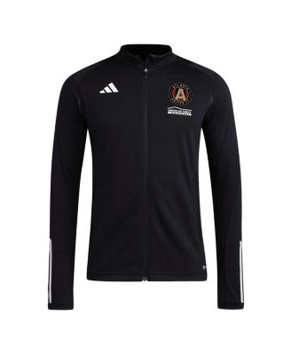 Men's Black Atlanta United FC 2023 On-Field AEROREADY Full-Zip Training Top