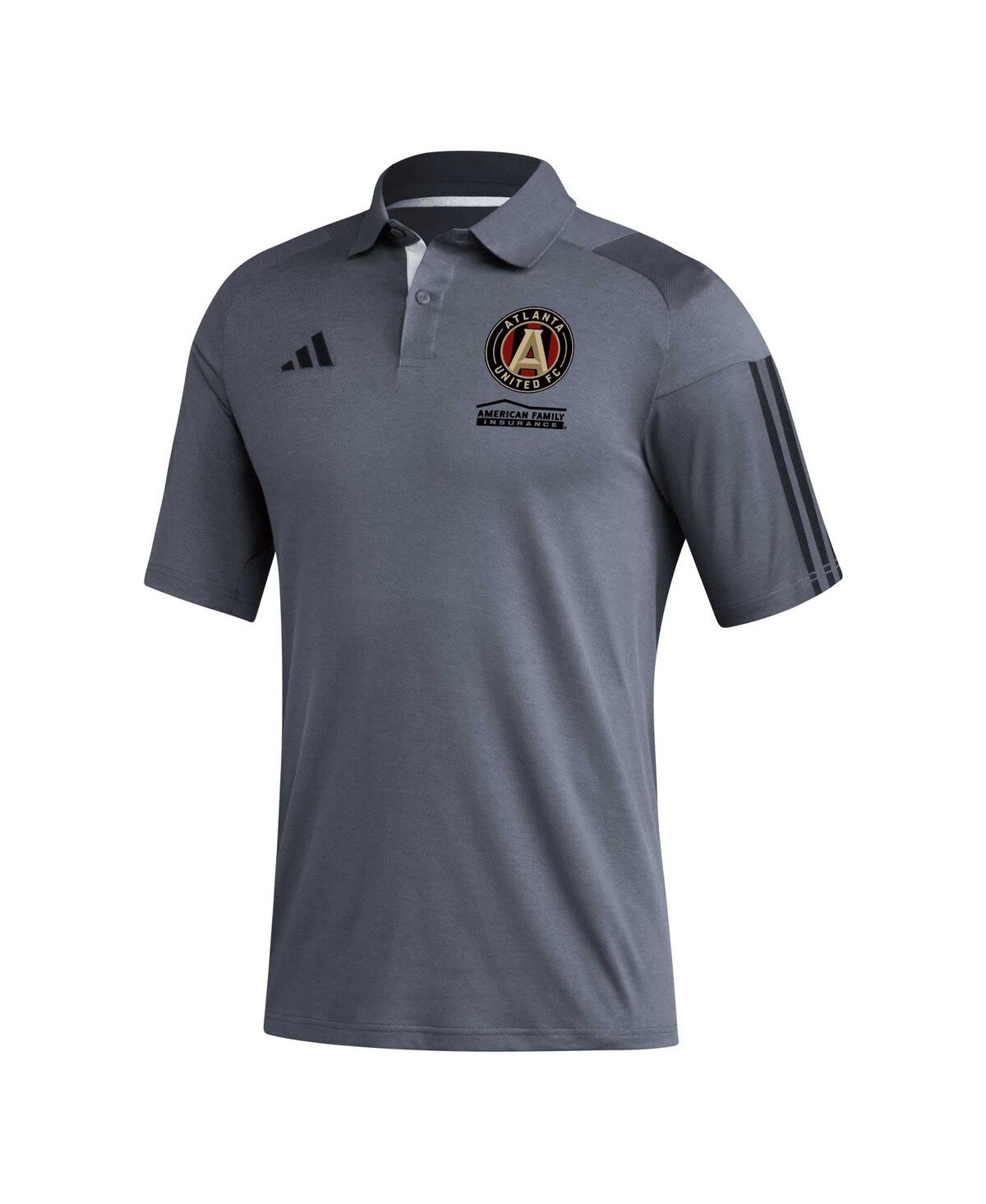 Shop Adidas Originals Men's Adidas Gray Atlanta United Fc 2023 On-field Training Polo Shirt