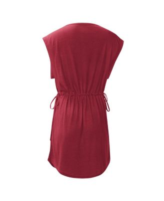 Women's Cardinal Arkansas Razorbacks GOAT Swimsuit Cover-Up Dress