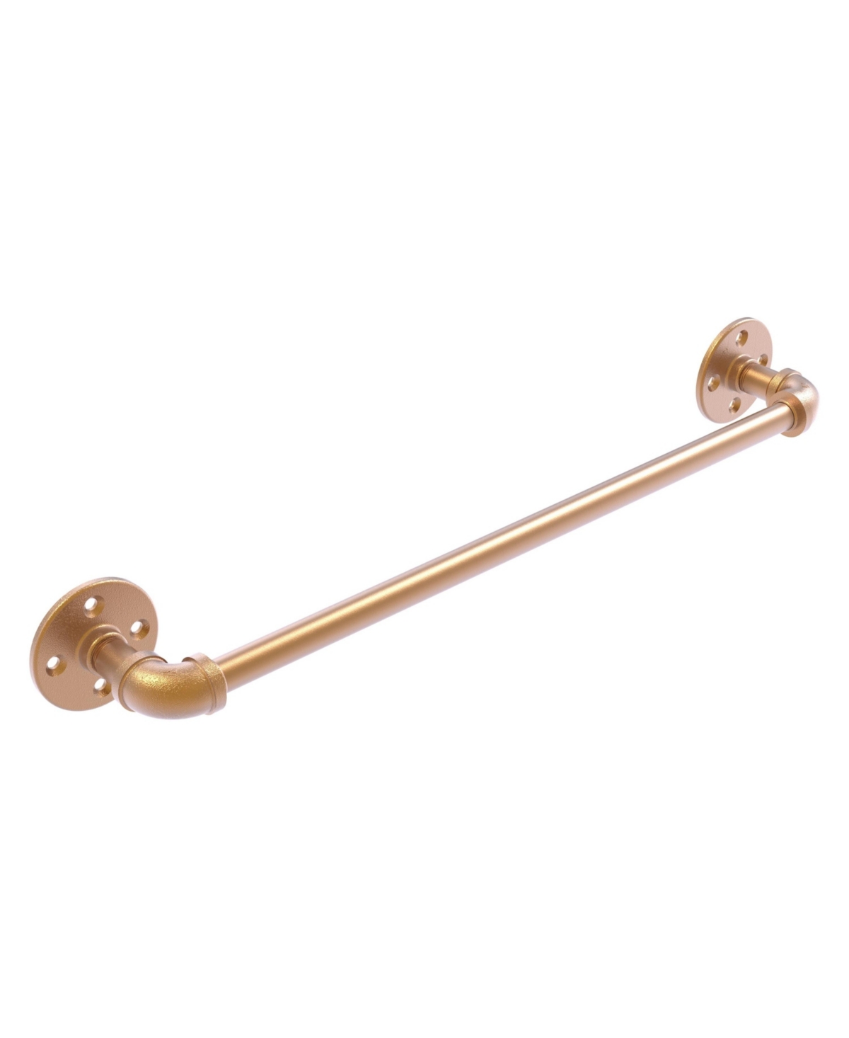 Allied Brass Pipeline Collection 18 Inch Towel Bar In Brushed Bronze