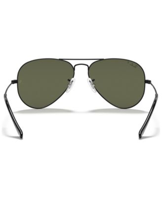 Unisex Polarized Aviator Classic Sunglasses, RB3025