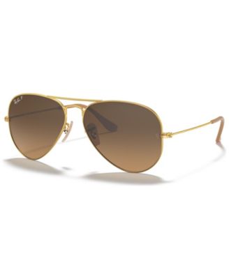 Unisex Polarized Aviator Classic Sunglasses, RB3025