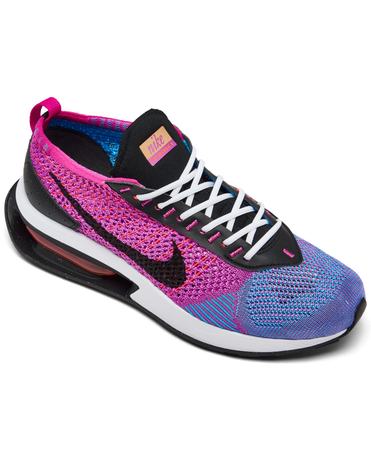 NIKE WOMEN'S AIR MAX FLYKNIT RACER CASUAL SNEAKERS FROM FINISH LINE