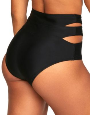 Women's Demi Swimwear High Waist Bikini Bottom
