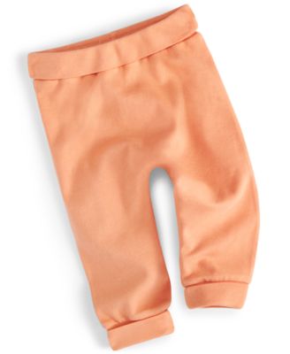 First Impressions - Baby Boys Solid Cotton Yoga Pants