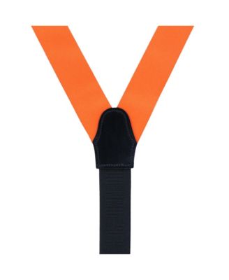 Men's Phoenix 38mm Grosgrain Non Stretch Ribbon Button End Suspenders