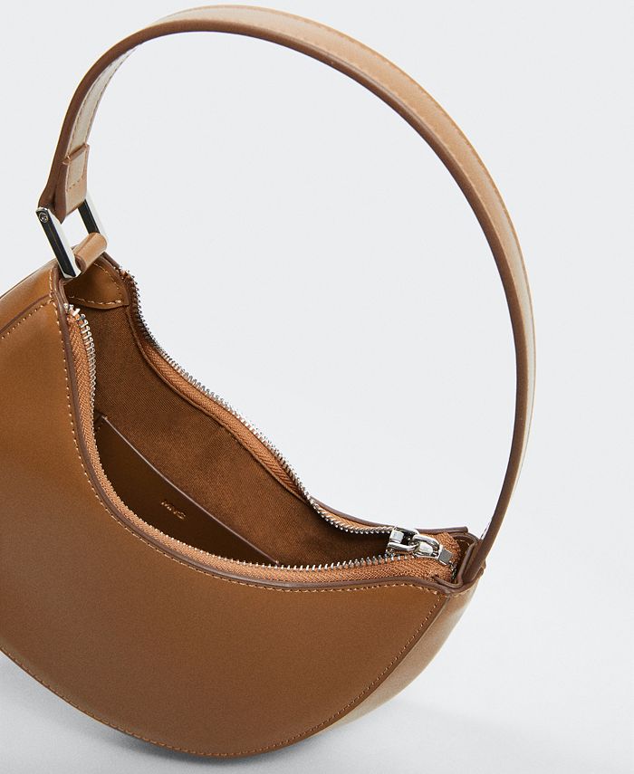 MANGO Women s Oval Short Handle Bag Macy s