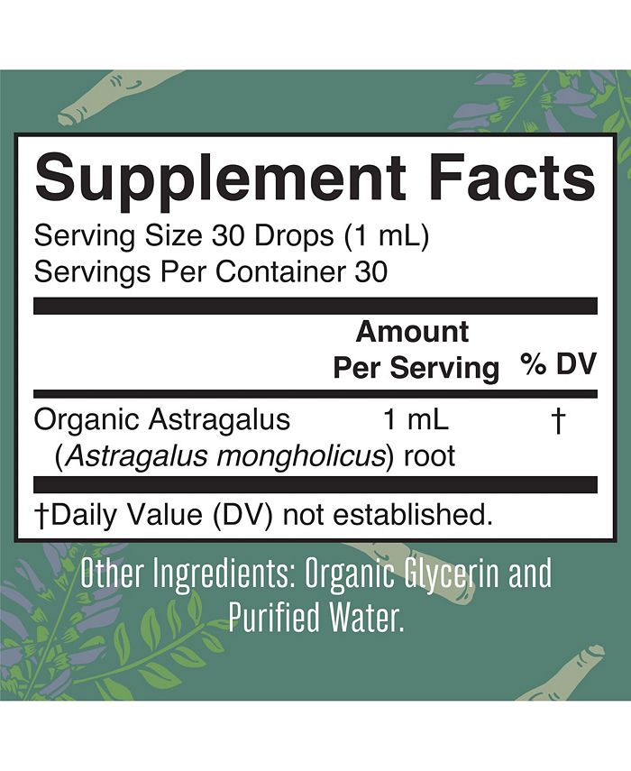 MaryRuth Organics Astragalus Root Drops, Org, 1 oz Macy's