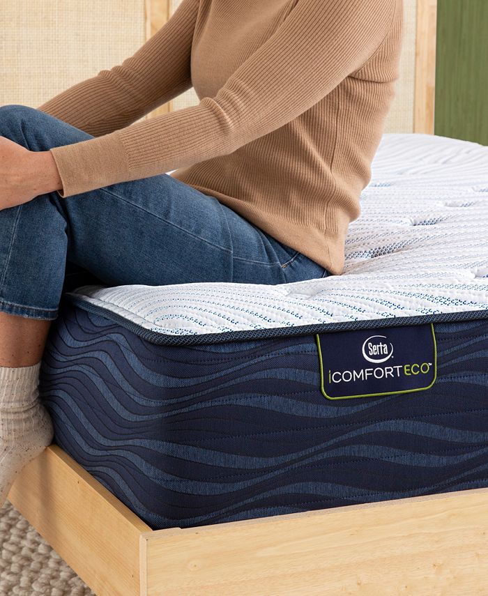Serta Q10 Quilted Hybrid 12.5" Medium Mattress, Queen Macy's