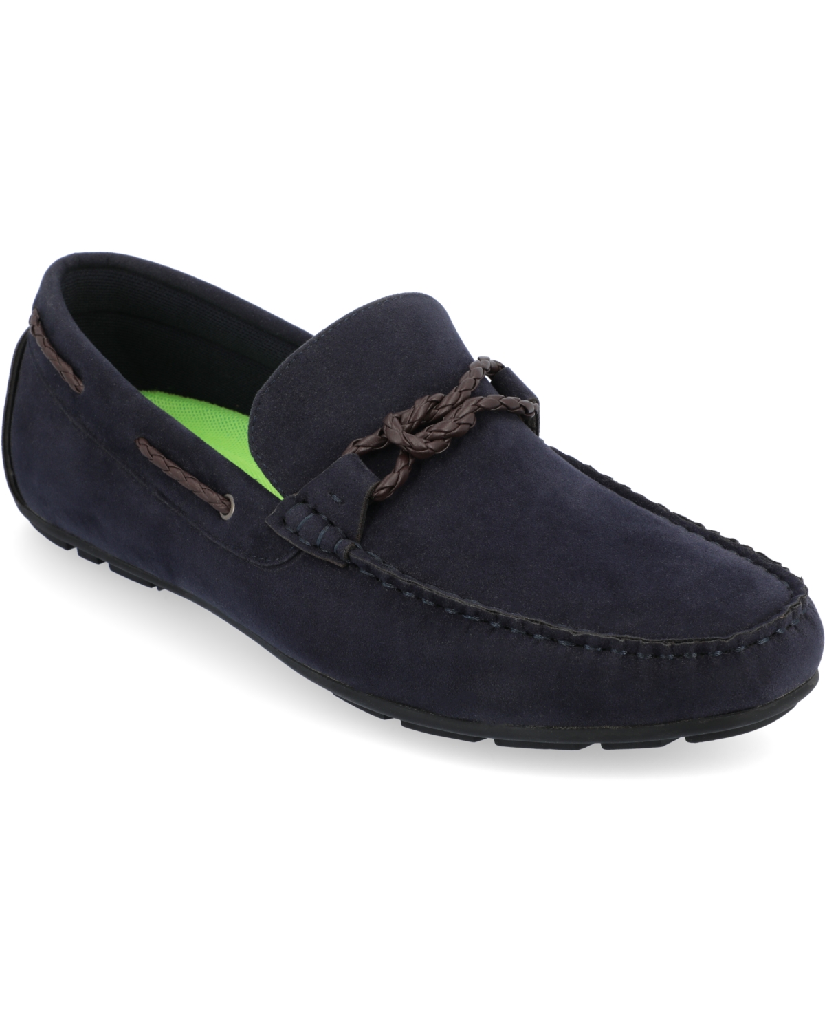 Shop Vance Co. Men's Tyrell Driving Loafers In Navy
