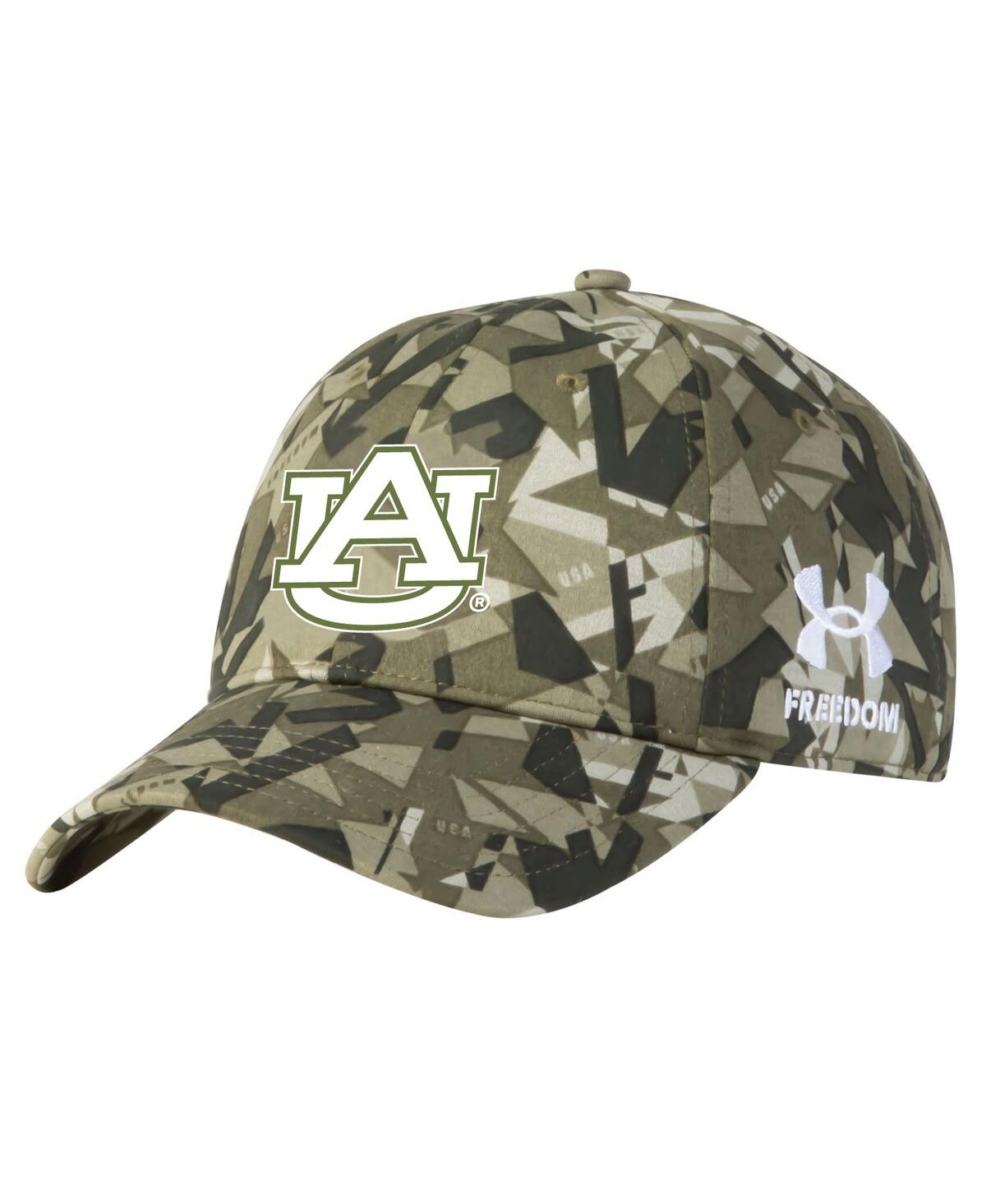 Shop Under Armour Men's  Camo Auburn Tigers Freedom Collection Adjustable Hat