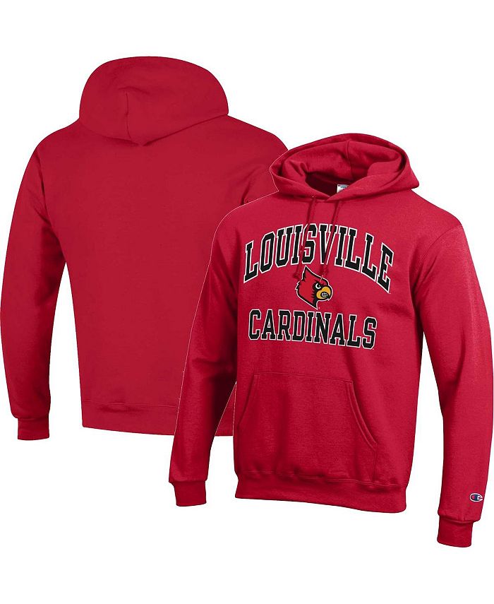 University of Louisville Cardinals Crewneck | Champion | Scarlet Red | Large
