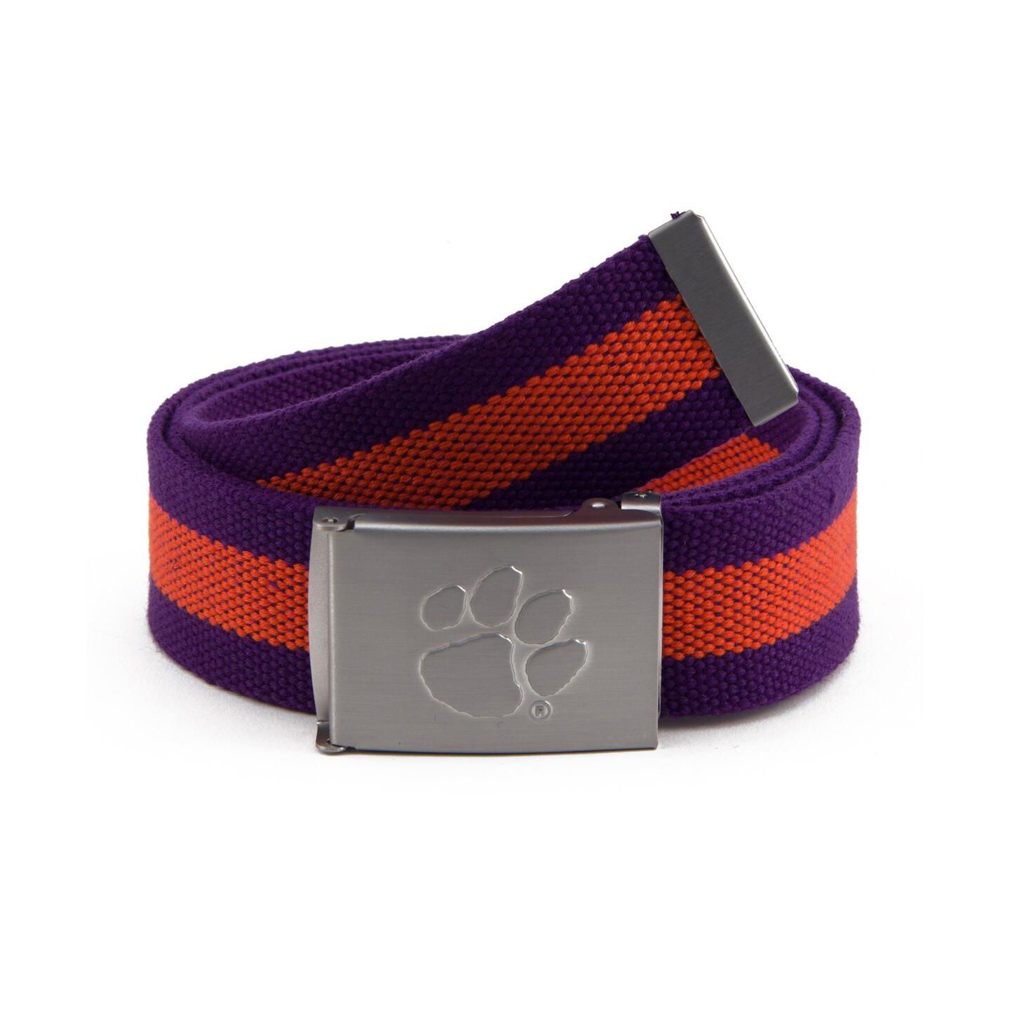 Мужской ремень Eagles Wings Clemson Tigers Fabric Belt — фото 1