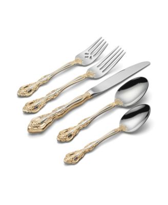 Golden Michelangelo 5 Piece Place Setting