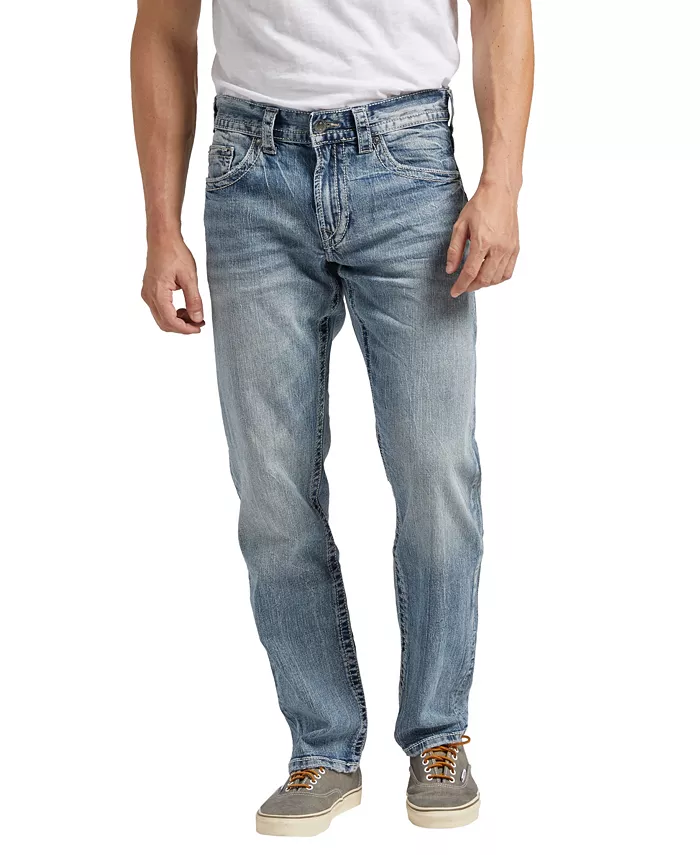 Men's Eddie Athletic Fit Tapered Jeans - thumbnail 2