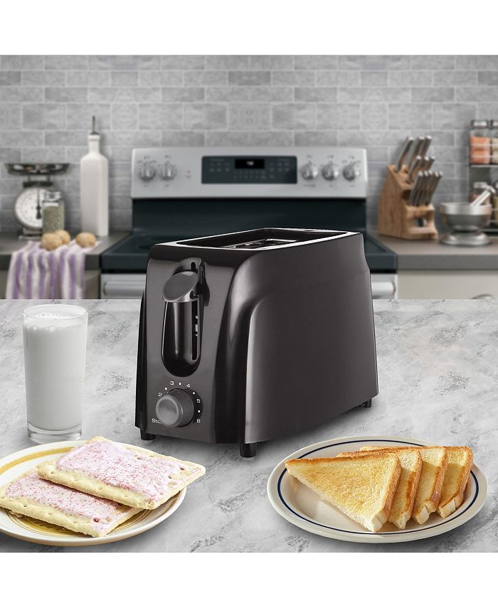 Brentwood Appliances Brentwood 2 Slice Cool Touch Toaster in Black Macy's