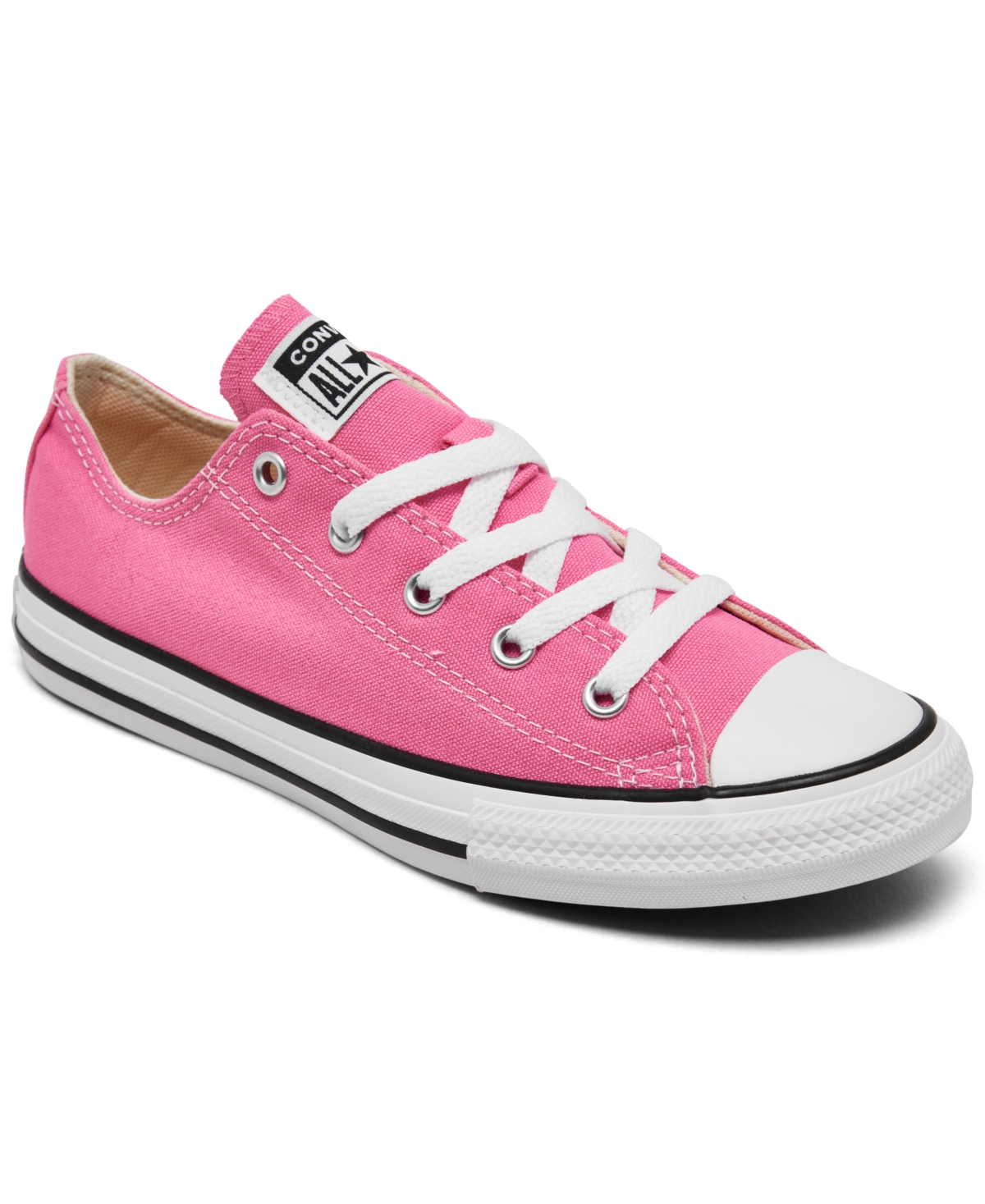 Shop Converse Little Kids' Chuck Taylor Original Sneakers From Finish Line In Pink