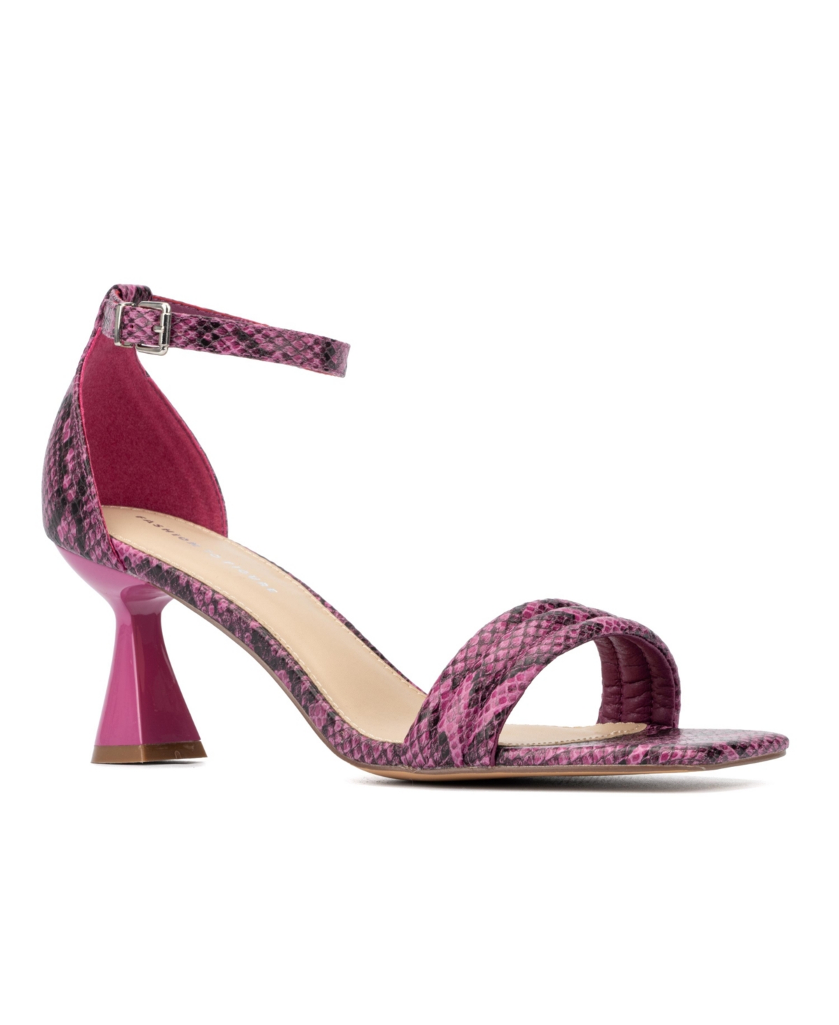 Women's Lynna Wide Width Heels Sandals - Pink