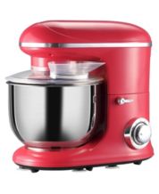 Costway 3 in 1 Multi-functional 800W Stand Mixer Meat Grinder Blender Sausage  Stuffer Red 