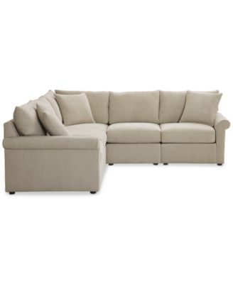CLOSEOUT! Wrenley 102" 5-Pc. L-Shape Modular Sectional Sofa