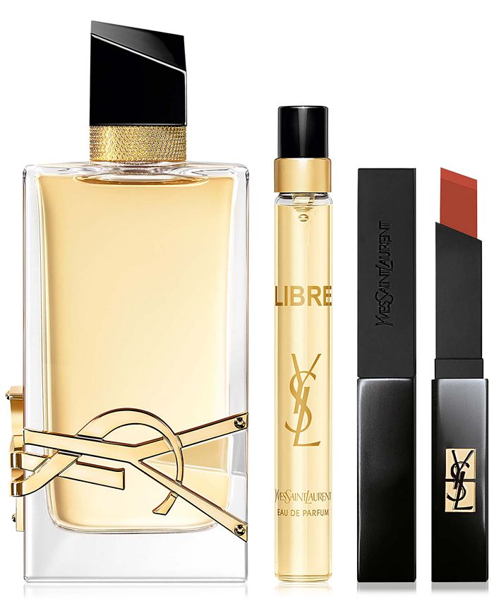 Yves Saint Laurent 3Pc. Libre Eau de Parfum & Lipstick Gift Set, Created for Macy's Macy's