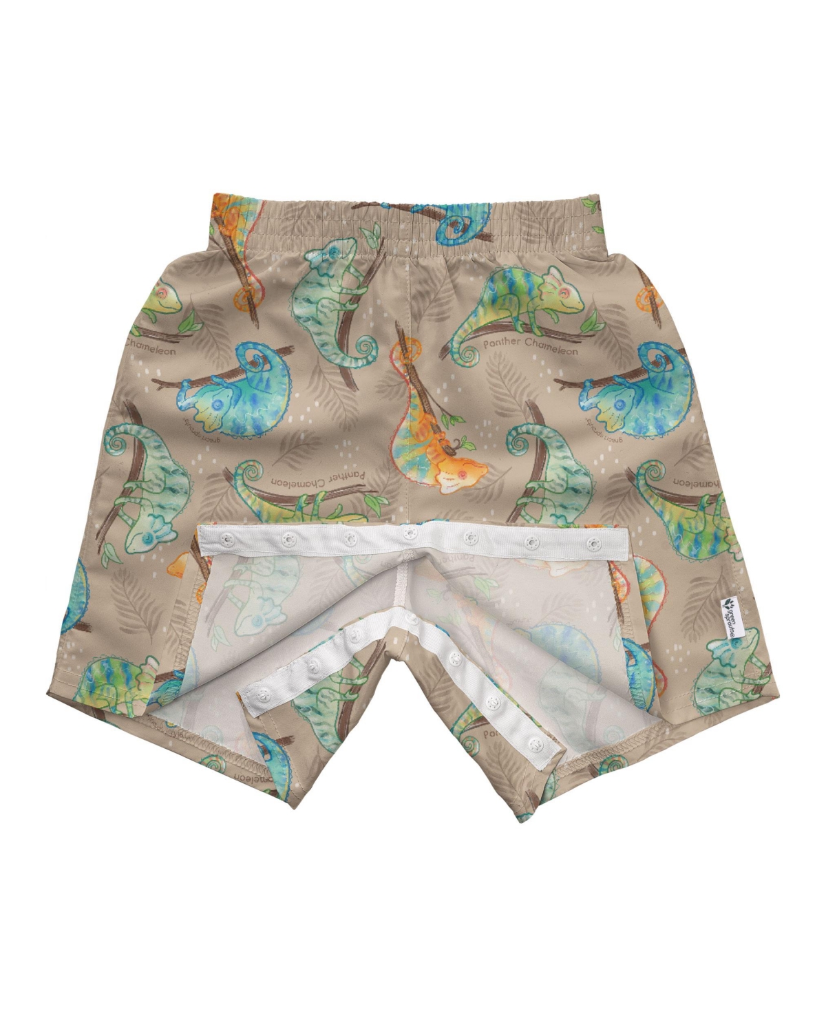 GREEN SPROUTS TODDLER BOYS LIGHTWEIGHT EASY-CHANGE SWIM TRUNKS