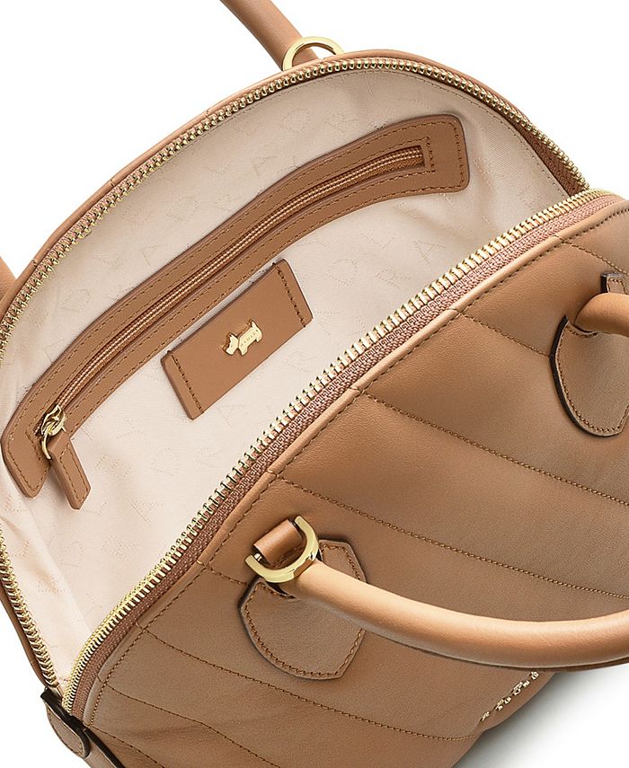Radley London Hartley Hill Quilt Small Zip Top Satchel Bag Macy's