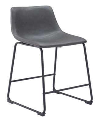 35" each, Set of 2 Steel, Polyurethane Smart Counter Chair