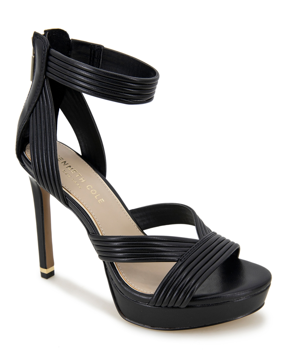 Kenneth Cole New York Women's Strappy Nadine Sandals In Black