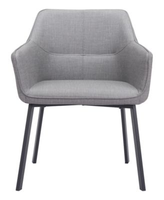 35" Steel, Polyester Adage Water Resistant Dining Chair