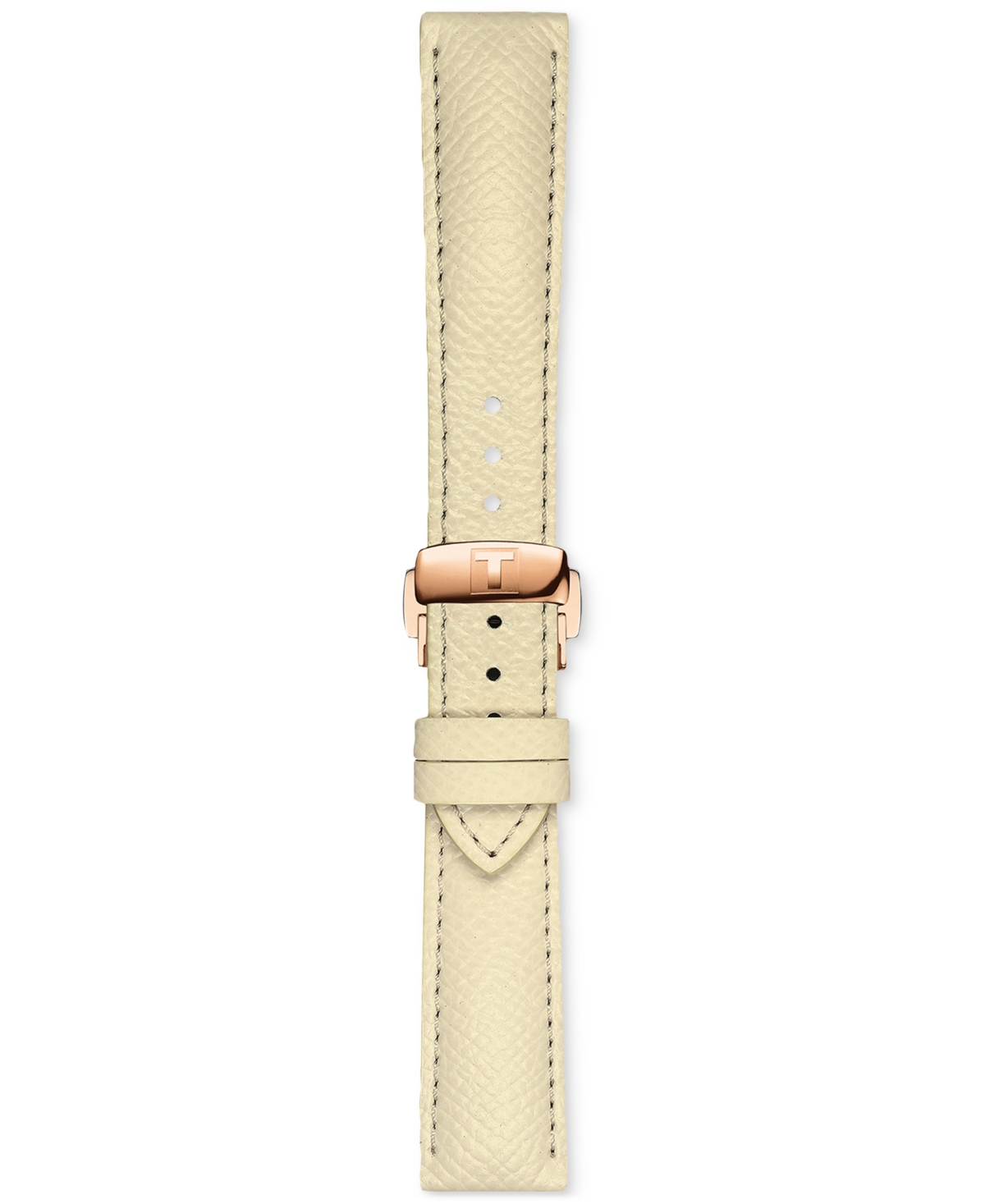 Shop Tissot Women's Swiss Automatic Chemin Des Tourelles Powermatic 80 White Leather Strap Watch 34mm In No Color