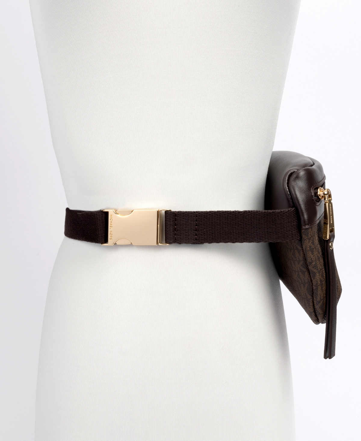 Michael Michael Kors Logo Fanny Pack, Created for Macy's -Gold