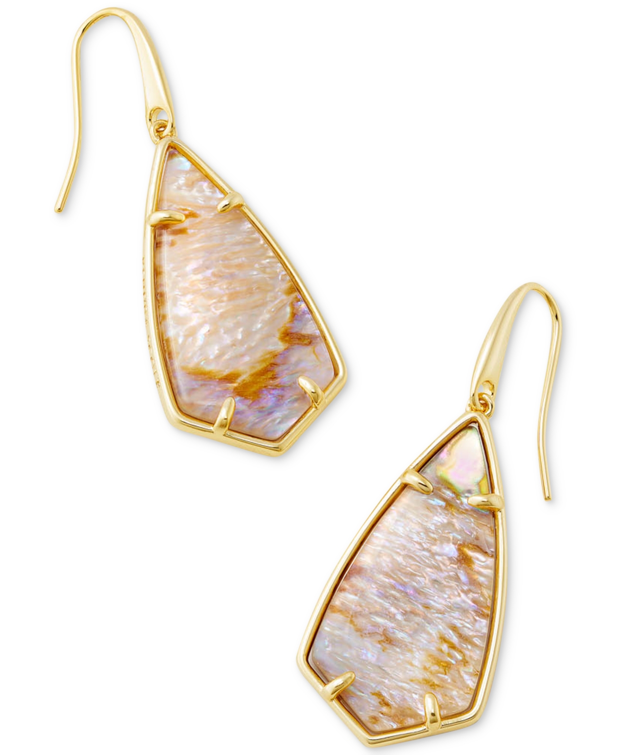 Kendra Scott Camry Drop Earrings In Iridescent Abalone