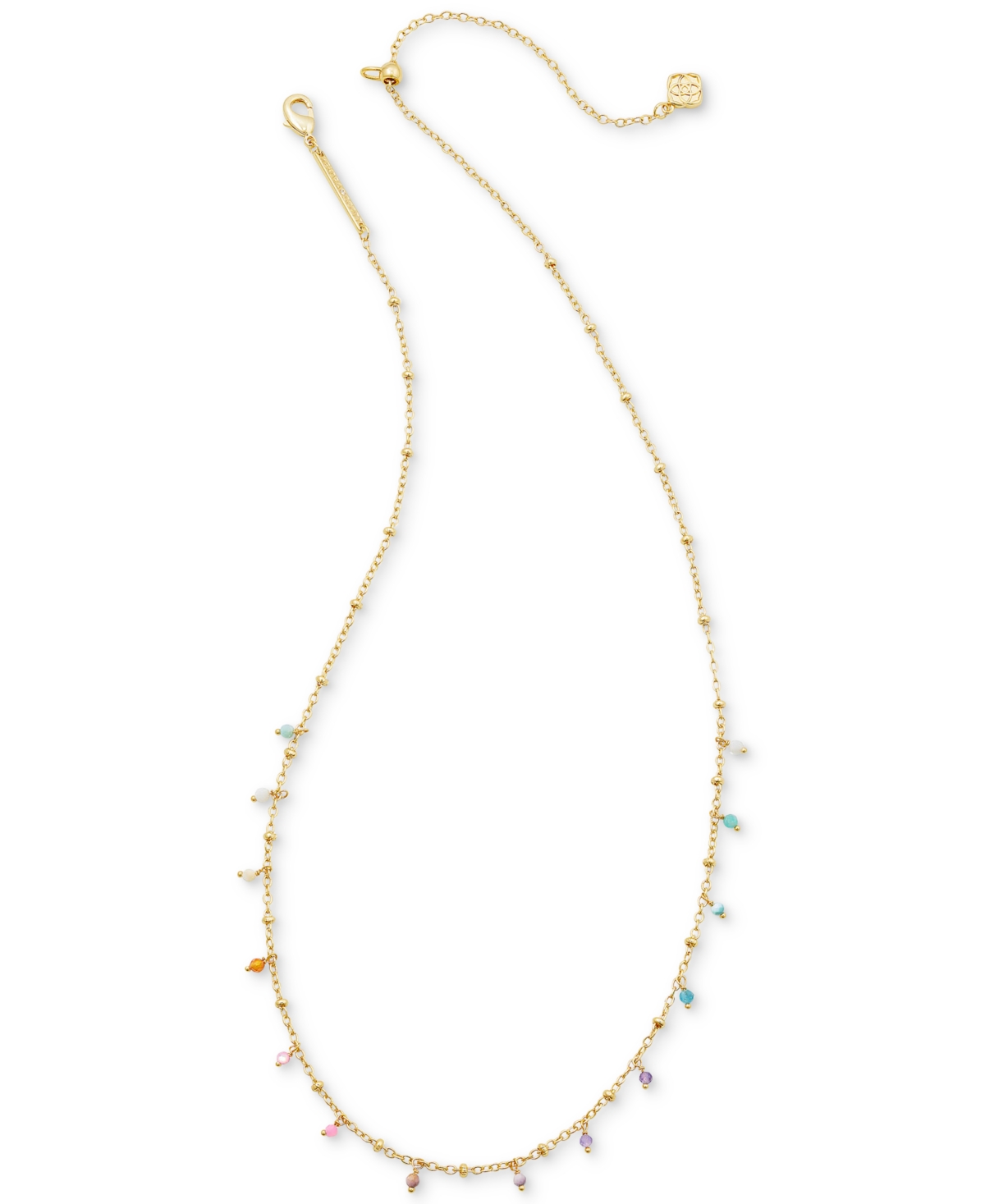 Kendra Scott Gold-tone Camry Beaded Strand 19" Necklace In Iridescent Abalone