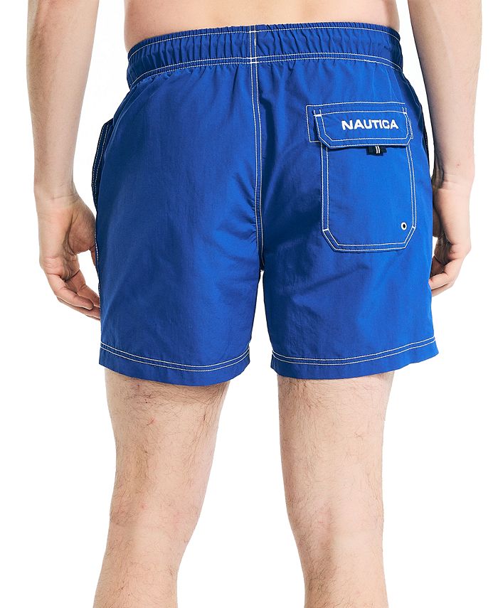 Nautica Men's Quick Dry Nylon 5" Swim Trunks Macy's