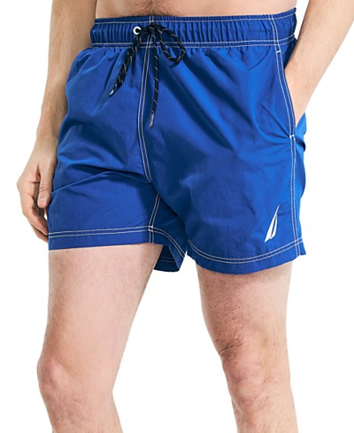 Club Room Men's Tropical 7 Swim Shorts, Created for Macy's - Macy's