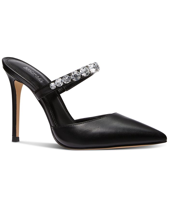 Michael kors black pumps macy's online
