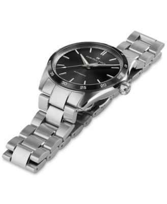 Women's Swiss Automatic Jazzmaster Performer Stainless Steel Bracelet Watch 38mm