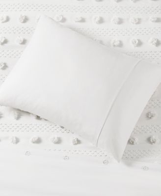 Lucy Clip Jacquard Duvet Cover Set