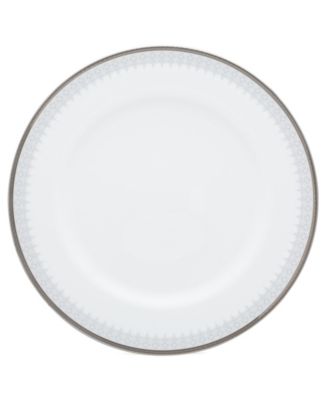 Silver Colonnade Set of 4 Dinner Plates, 10.50"