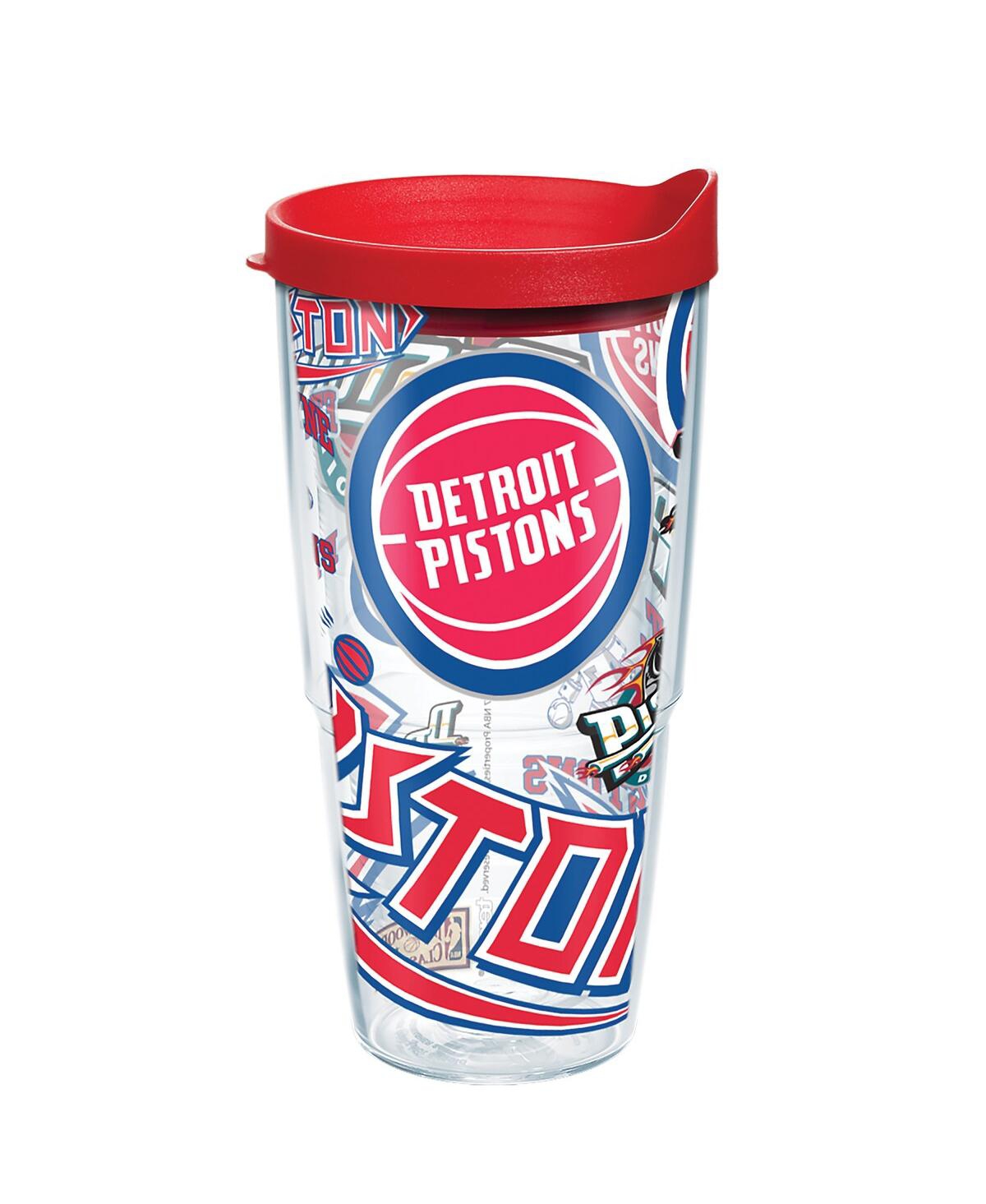 Tervis Tumbler Detroit Pistons 24 oz All Over Classic Tumbler In Red