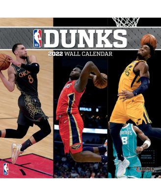 NBA 2022 Dunks Wall Calendar