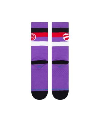 Men's Toronto Raptors Stripe Crew Socks