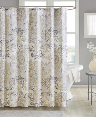 Isla Cotton Shower Curtain, 72" x  72"